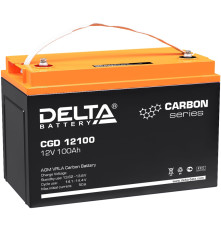 Аккумулятор свинцово-кислотный DELTA CGD 12100, 12В/100Ач
