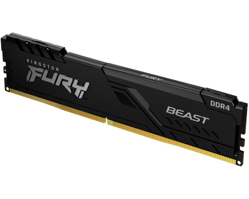 Модуль оперативной памяти Kingston 32GB DDR4-3600 FURY Beast Black KF436C18BB/32