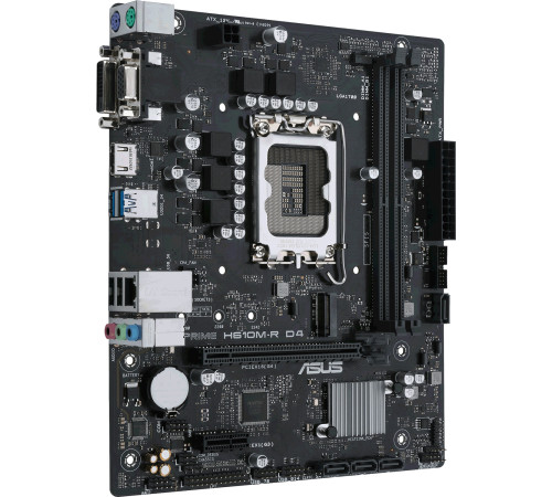 Материнская плата ASUS PRIME H610M-R D4-SI (LGA1700)