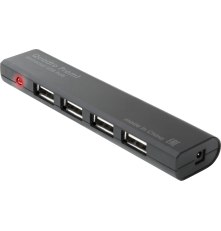 USB разветвитель Defender Quadro Promt USB 2.0, 4 порта