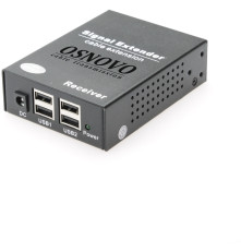 Удлинитель интерфейса OSNOVO TLN-U1/1+RLN-U4/1 USB 2.0 по сети Ethernet