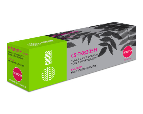 Картридж лазерный Cactus CS-TK8305M TK-8305M для Kyocera Mita 3050/3051/3550/3550ci/3551/3551ci, пурпурный (15000 стр.) Картридж лазерный Cactus CS-TK8305M TK-8305M для Kyocera Mita 3050/3051/3550/3550ci/3551/3551ci, пурпурный (15000 стр.)