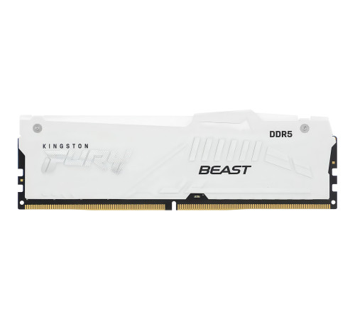 Модуль оперативной памяти Kingston 16GB FURY Beast White RGB XMP 6000MhzMhz DDR5 CL30 DIMM