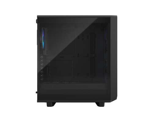 Корпус Fractal Design Meshify 2 Compact Lite RGB TG Light Tint, черный Корпус Fractal Design Meshify 2 Compact Lite RGB TG Light Tint, черный