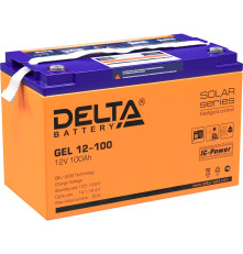 Аккумулятор свинцово-кислотный DELTA GEL 12-100, 12В/100Ач
