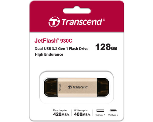 Накопитель USB Flash Drive Transcend 128GB JetFlash 930C