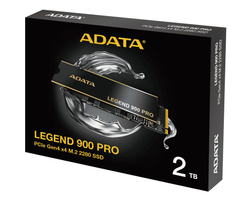 Твердотельный накопитель ADATA SLEG-900P-2TCS Legend 900 Pro, 2TB, M.2 2280 Твердотельный накопитель ADATA SLEG-900P-2TCS Legend 900 Pro, 2TB, M.2 2280