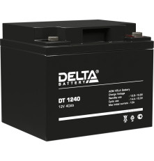 Аккумулятор свинцово-кислотный DELTA DT 1240, 12В/40Ач 
