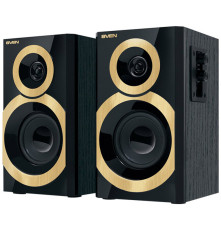 Акустическая система SVEN SPS-619 GOLD, 2.0, 2х10 Вт, чёрный