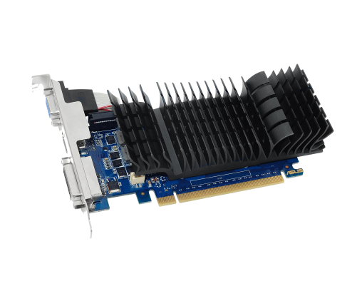 Видеокарта ASUS GeForce GT 730 2GB, GDDR5/64-bit Видеокарта ASUS GeForce GT 730 2GB, GDDR5/64-bit