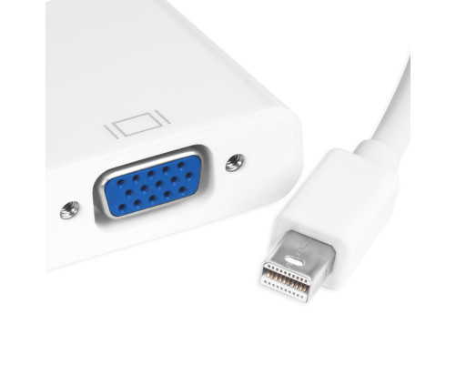 Адаптер-переходник mini DisplayPort 20M-VGA 15F, GCR-MDP2VGA Адаптер-переходник mini DisplayPort 20M-VGA 15F, GCR-MDP2VGA