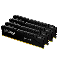 Модуль оперативной памяти Kingston 128GB FURY Beast Black DDR5 5200MHz DIMM (4х32gb), CL40