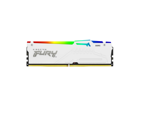 Модуль оперативной памяти Kingston 64GB DDR5-6000 (Kit of 4) FURY Beast White RGB XMP KF560C40BWAK4-64 Модуль оперативной памяти Kingston 64GB DDR5-6000 (Kit of 4) FURY Beast White RGB XMP KF560C40BWAK4-64