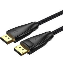 Кабель Vention DisplayPort (20M/20M), v1.4, 1.5 м, черный