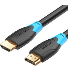Кабель HDMI(M)-HDMI(M) v2.0, 1.5 м, черный, Vention 