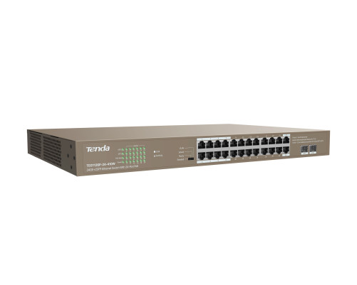 Коммутатор Tenda TEG1126P-24-410W Коммутатор Tenda TEG1126P-24-410W