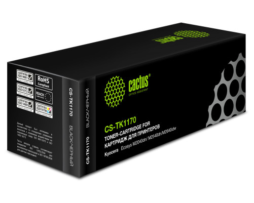 Картридж лазерный Cactus CS-TK1170 TK-1170 для Kyocera Ecosys M2040dn/ M2540dn/M2640idw (7200 стр.) Картридж лазерный Cactus CS-TK1170 TK-1170 для Kyocera Ecosys M2040dn/ M2540dn/M2640idw (7200 стр.)