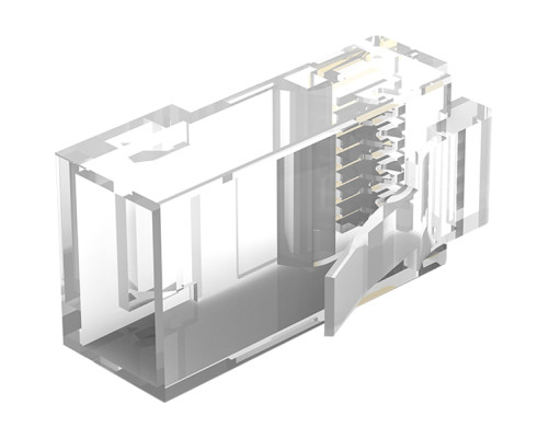 Коннектор Vention RJ45 (8p8c), cat. 5, под витую пару (10шт.)