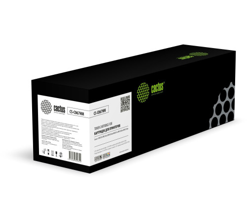Картридж лазерный Cactus CS-C067HM 067HM для Canon i-SENSYS LBP631Cw/LBP633Cdw/MF651Cw/MF655Cdw/MF657Cdw, пурпурный (2350 стр.)