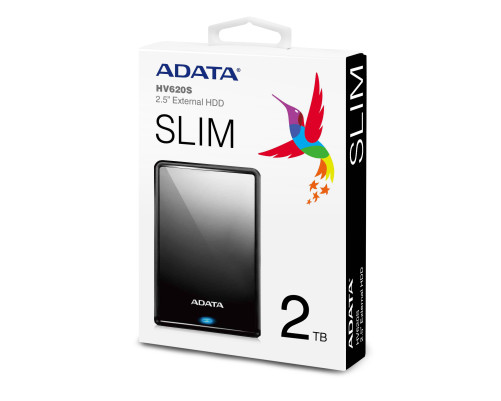 Внешний жесткий диск 2TB ADATA HV620S AHV620S-2TU31-CBK Внешний жесткий диск 2TB ADATA HV620S AHV620S-2TU31-CBK