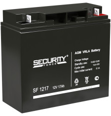 Аккумулятор свинцово-кислотный SECURITY FORCE SF 1217, 12В/17Ач