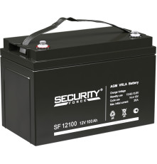Аккумулятор свинцово-кислотный SECURITY FORCE SF 12100, 12В/3.3Ач