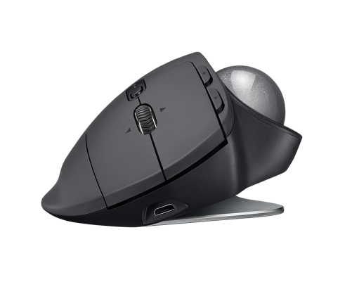 Мышь беспроводная Logitech MX ERGO, черный/серый Мышь беспроводная Logitech MX ERGO, черный/серый