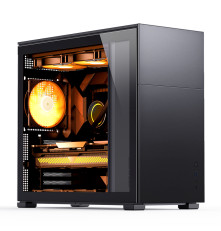 Корпус без блока питания/ Корпус JONSBO D41 STD Black ATX без БП, боковая панель из закаленного стекла, mini-ITX, micro-ATX, ATX, черный