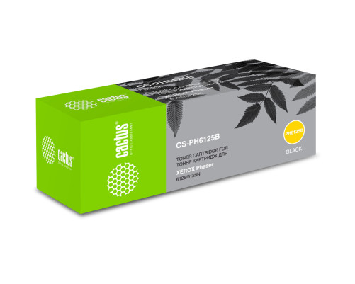 Картридж Cactus CS-PH6125B 106R01338 для Xerox Phaser 6125, черный (2000 стр.) Картридж Cactus CS-PH6125B 106R01338 для Xerox Phaser 6125, черный (2000 стр.)