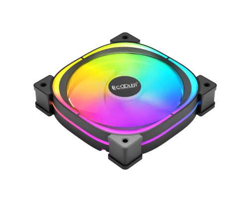 Вентилятор для корпуса PCCooler EF120 ARGB BK (120x120x25mm, 4-pin PWM, ARGB, 37.98CFM, 25.7dBA, 1500RPM, Black) Вентилятор для корпуса PCCooler EF120 ARGB BK (120x120x25mm, 4-pin PWM, ARGB, 37.98CFM, 25.7dBA, 1500RPM, Black)