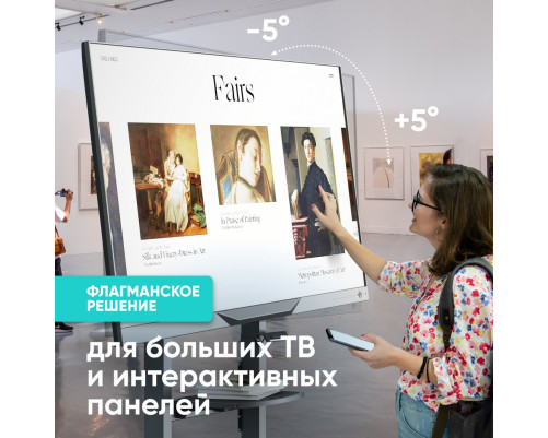 Мобильная стойка моторизованная ONKRON TS1991 eLift на 1 ТВ