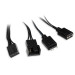 Вентилятор для корпуса HSPD M11 M11-120-ARGB, черный