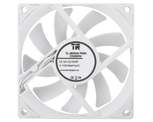 Вентилятор для корпуса Thermalright TL-8015W, белый Вентилятор для корпуса Thermalright TL-8015W, белый