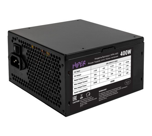 Блок питания 400 Вт HIPER ECO HPN-400