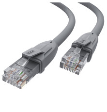 Патч-корд прямой UTP кат.6, 7.5 м, серый, 24 AWG, GCR-52596