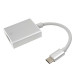 Переходник Greenline GCR-UTC2VGA, USB TypeC-VGA 15F