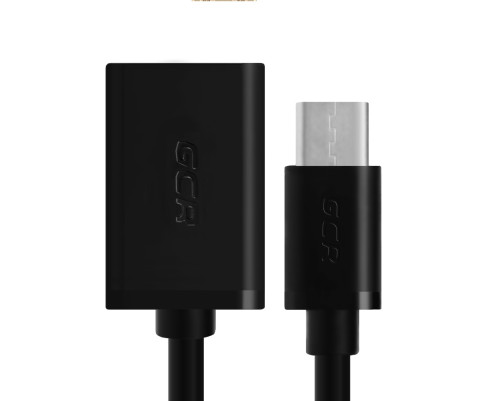 Кабель-адаптер OTG USB 2.0, CM/AF, 0.5 м, черный, 28/28 AWG, экран, армированный, морозостойкий Кабель-адаптер OTG USB 2.0, CM/AF, 0.5 м, черный, 28/28 AWG, экран, армированный, морозостойкий