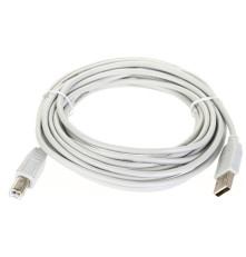 Кабель USB2.0(A)-USB2.0(B), 5 м, серый, Telecom <tc6900-5m>