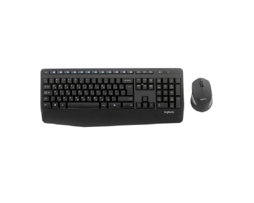 Комплект (клавиатура + мышь) беспроводной Logitech MK345 Combo, черный Комплект (клавиатура + мышь) беспроводной Logitech MK345 Combo, черный
