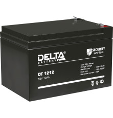 Аккумулятор свинцово-кислотный DELTA DT 1212, 12В/12Ач 
