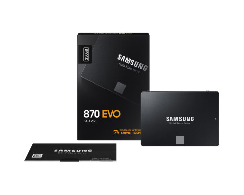 Твердотельный накопитель Samsung 870 EVO, 250GB, 2.5" Твердотельный накопитель Samsung 870 EVO, 250GB, 2.5"