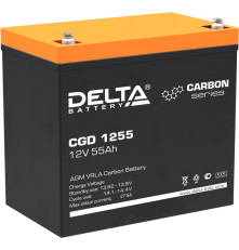 Аккумулятор свинцово-кислотный DELTA CGD 1255, 12В/55Ач
