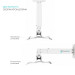 Кронштейн потолочный для проектора ONKRON K5A WHITE