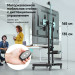 Мобильная МОТОРИЗОВАННАЯ стойка ONKRON на 1 ТВ TS1881 Elift BLACK