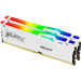 Модуль оперативной памяти Kingston 64GB FURY Beast White RGB EXPO DDR5 6000Mhz PC5-48000 CL30 DIMM (Kit of 2)