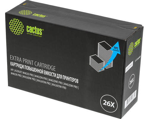 Картридж лазерный Cactus CS-CF226X-MPS CF226XX для HP LJ Pro MFP M426dw/M426fdw/M426fdn/M402dn/M402n/M402d/M402dw, черный (12000 стр.) Картридж лазерный Cactus CS-CF226X-MPS CF226XX для HP LJ Pro MFP M426dw/M426fdw/M426fdn/M402dn/M402n/M402d/M402dw, черный (12000 стр.)