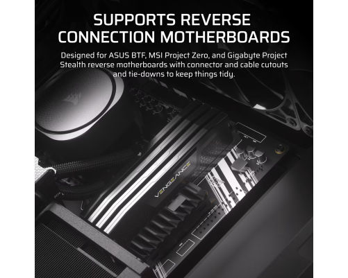 Корпус Corsair Frame 4000D RS ARGB, черный Корпус Corsair Frame 4000D RS ARGB, черный