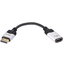 Адаптер DisplayPort(M) ---> HDMI(F) 0.15m 4K@60Hz VCOM <CG621M-0.15>
