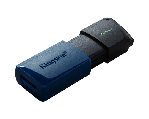 Накопитель USB Flash Drive Kingston 64GB USB 3.2 Gen 1 DataTraveler Exodia M (Black + Blue) Накопитель USB Flash Drive Kingston 64GB USB 3.2 Gen 1 DataTraveler Exodia M (Black + Blue)