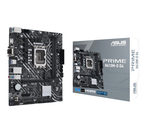 Материнская плата ASUS PRIME H610M-D D4 (LGA1700)